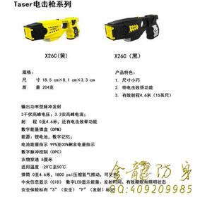 美國泰瑟槍實測效果