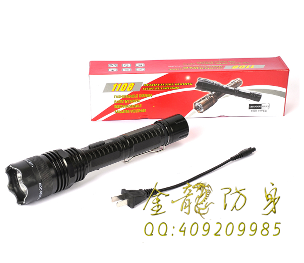 黑鷹HY-1108爆閃型全金屬電棍1108電棒1108電擊防身器 黑鷹HY-1108爆閃型全金屬電棍1108電棒1108電擊防身器